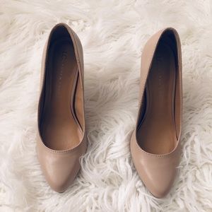 Lauren Conrad Cream Heels